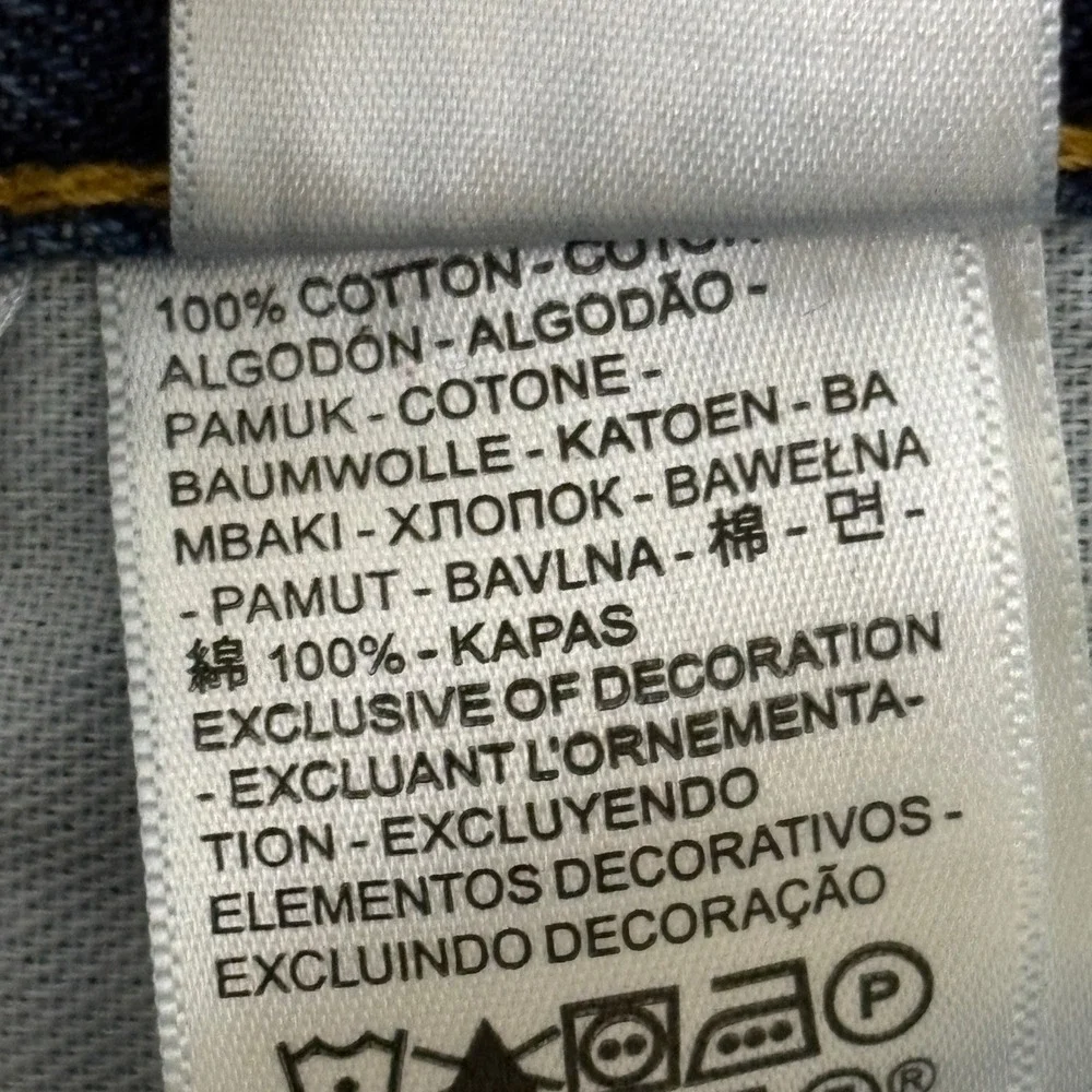 Levis 505 Regular Fit Straight Leg Men Blue Jeans W38 L32 00505-4886 Medium Wash